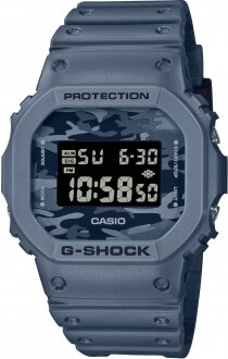 Casio G-Shock DW-5600CA-2DR Silikon / Koyu Mavi / Kamuflaj Kol Saati kullananlar yorumlar